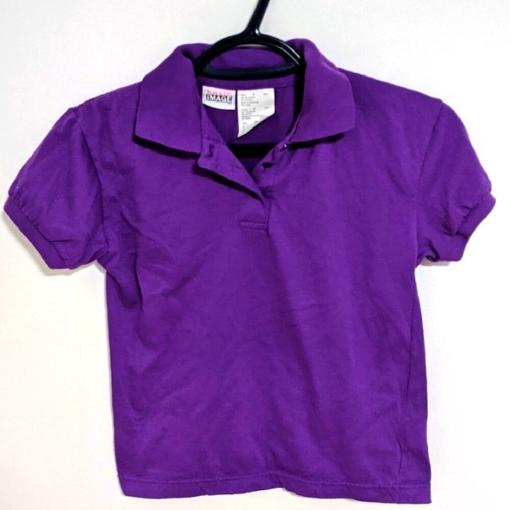 Purple Polo Shirt - Girls Size Small
